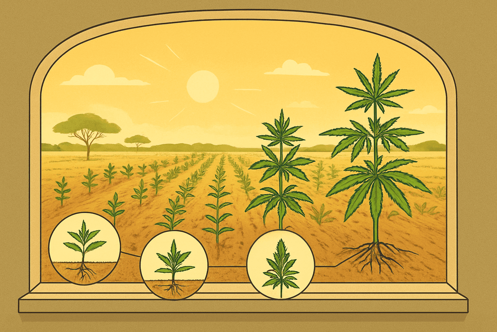 Botsuana confirma la viabilidad del cultivo de cáñamo industrial