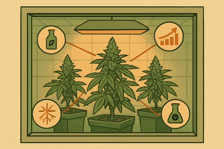 Bioestimulantes para cannabis: un estudio revela su efectividad