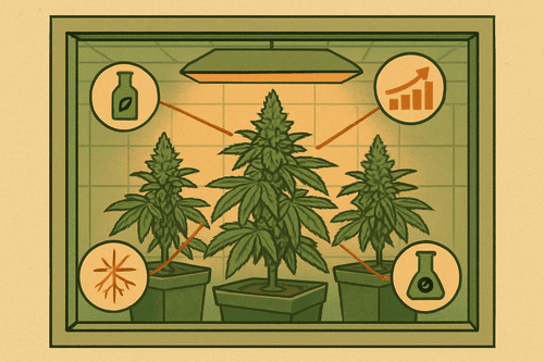 Bioestimulantes para cannabis: un estudio revela su efectividad