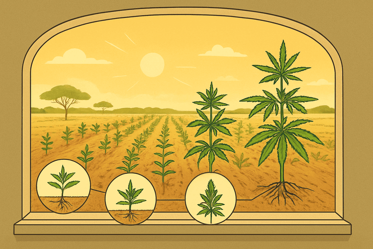Botsuana confirma la viabilidad del cultivo de cáñamo industrial